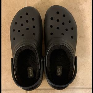 Kids Lined Crocs Worn Once